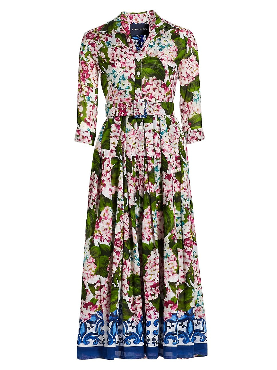 Floral Fit and Flare Shirtdress