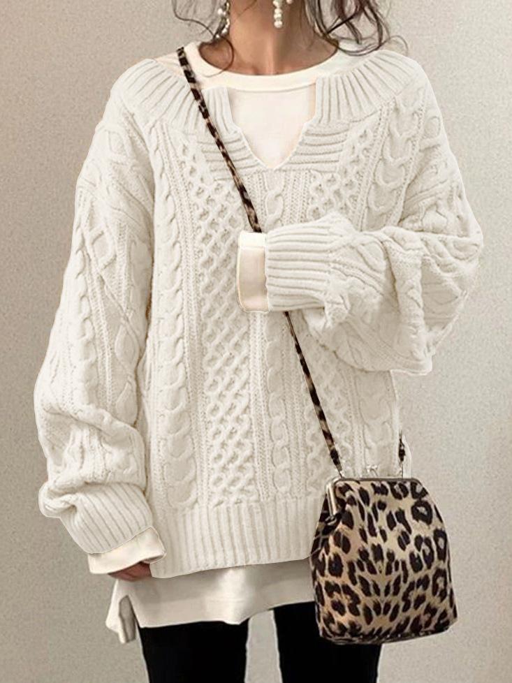 Cohasset Slouchy Cable Knit Sweater