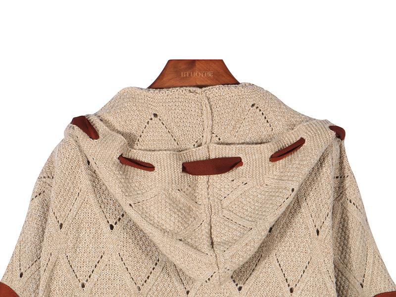 Long Sleeve Braid Sweater Coat