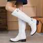 Women's Vintage Minimalism Industrial Style Boots